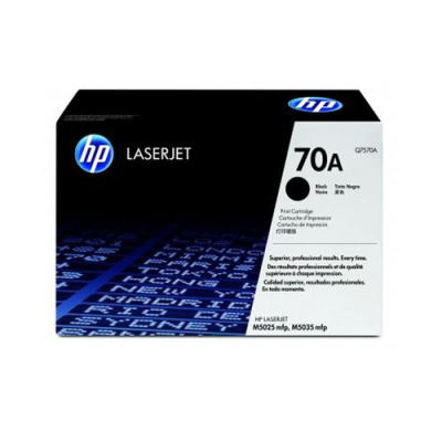 Cartucho original de tóner negro HP 70A LaserJet (Q7570A)